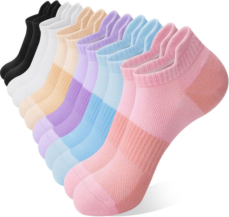 Darller 6 Pairs Ankle Socks for Women - Lightweight Low Cut No Show Casual Cotton Socks Breathable - Image 1